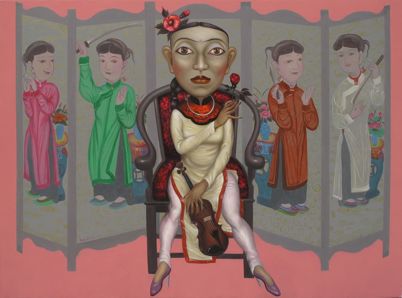 Some Thoughts on Bui Thanh Tam’s Paintings 