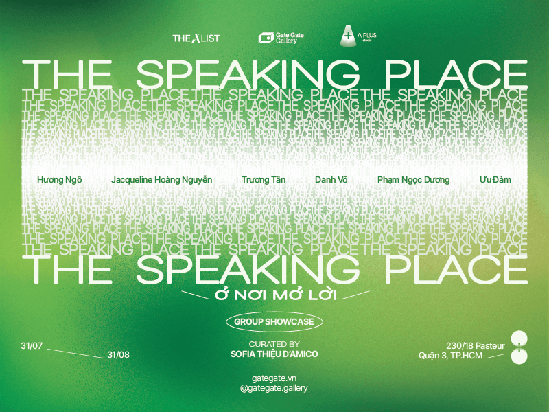 "The Speaking Place" showcase